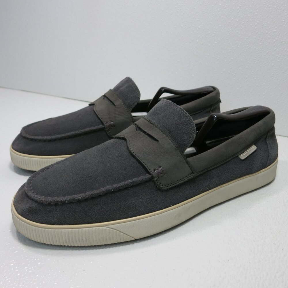 Cole Haan Suede Casual Dress Loafers Men's Footwear Moccasins Shoes 13 M